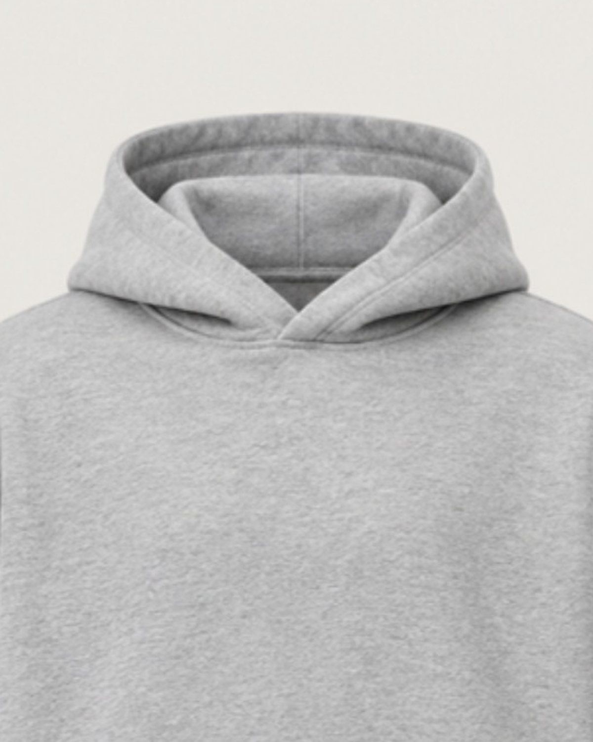 Heavyweight Hoodie - Grey Marl