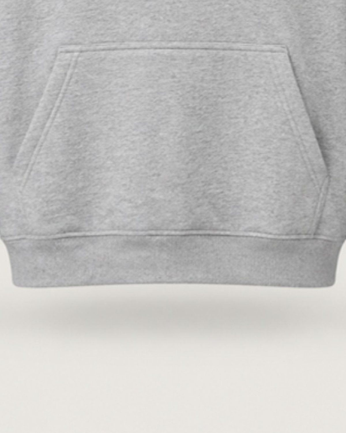 Heavyweight Hoodie - Grey Marl