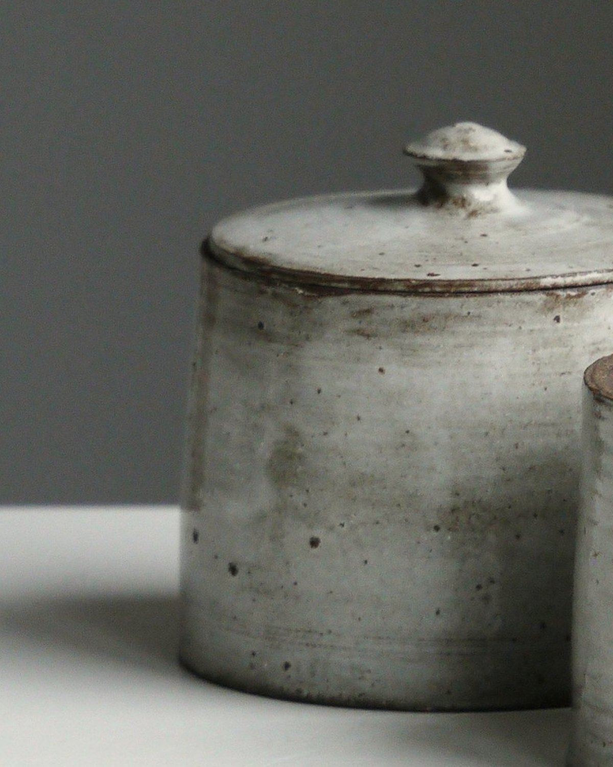 Lidded Jar, Ash