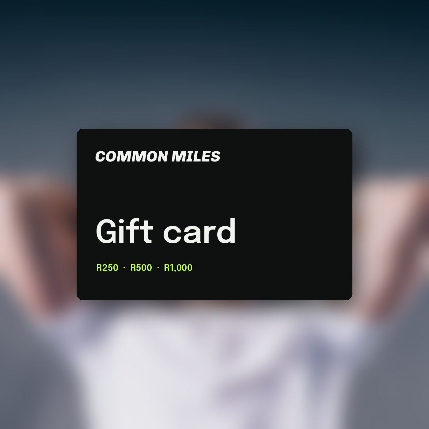 Common Miles Gift Card