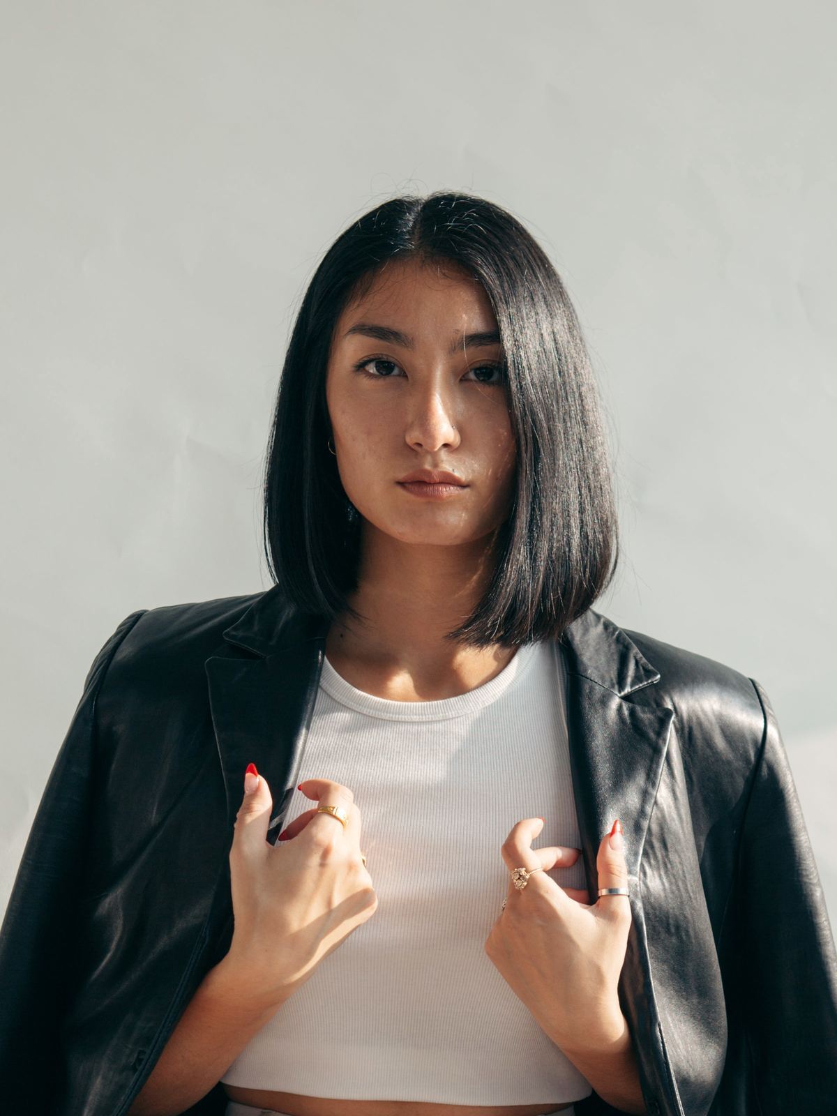 Leather Jacket, Black