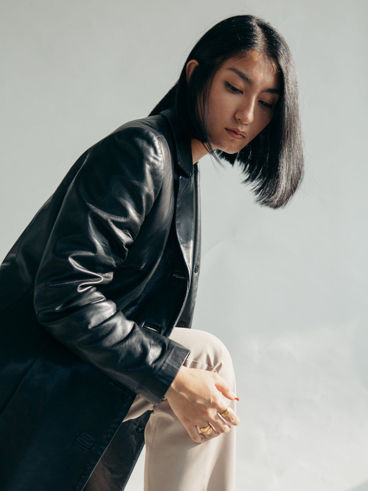 Leather Jacket, Black