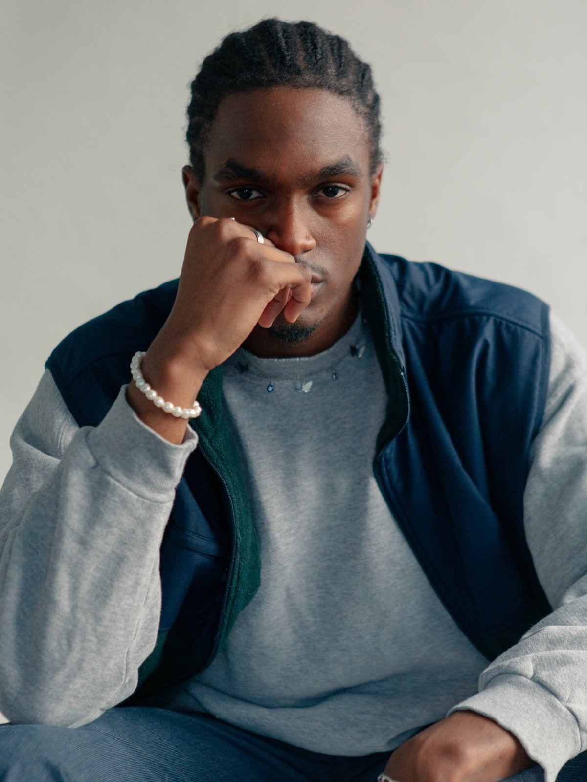 Heather Crew Sweat