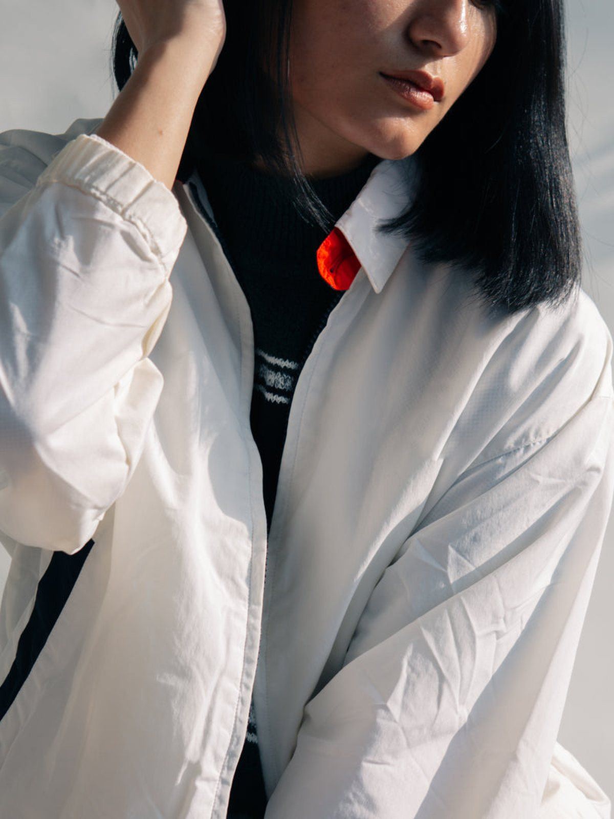 Nylon Track Jacket