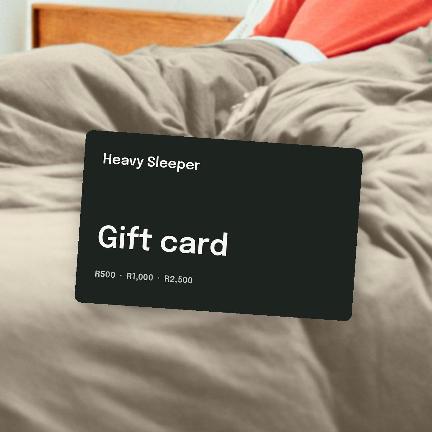 Heavy Sleeper Gift Card