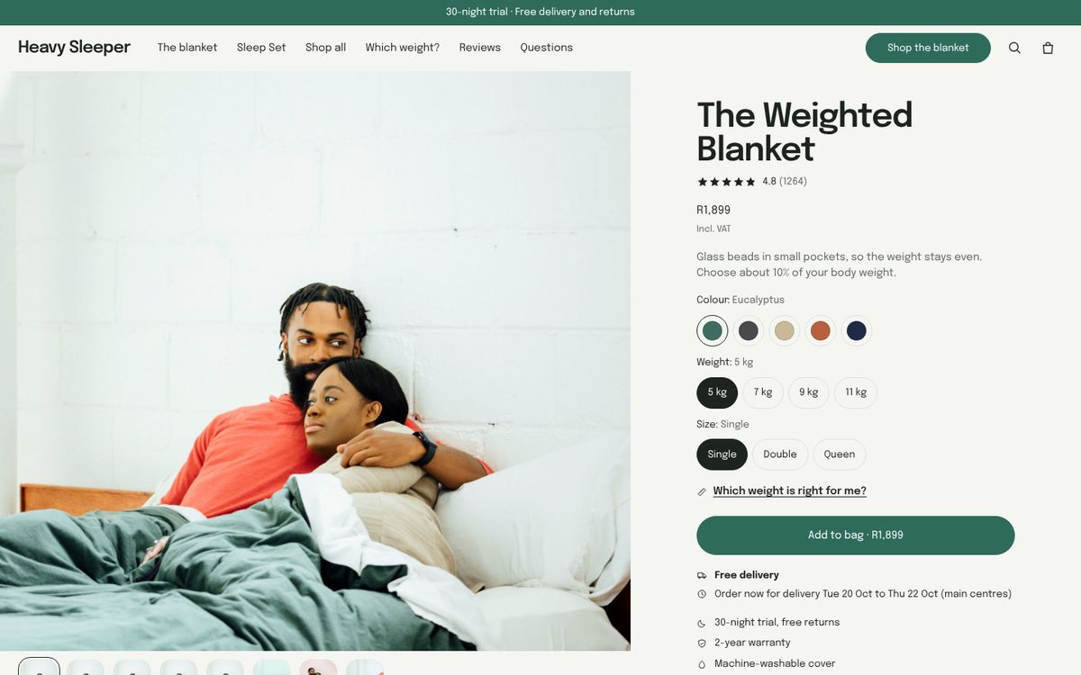 The Solo Shopify theme for single-product brands on a laptop